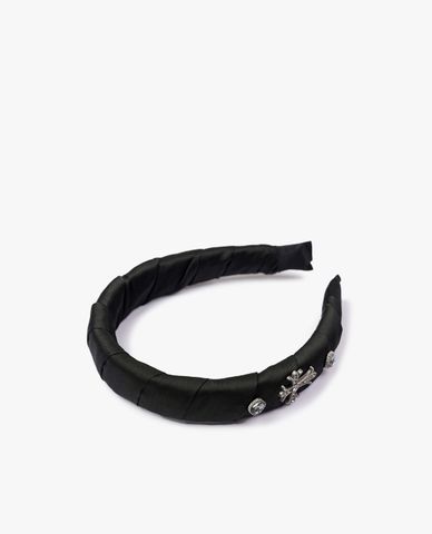  CECI - Băng đô cài tóc bản vừa đính charm độc đáo 