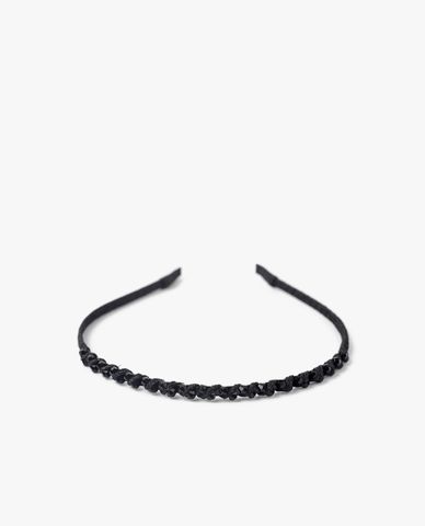  CECI - Băng đô cài tóc bản nhỏ xoắn dây sang trọng 