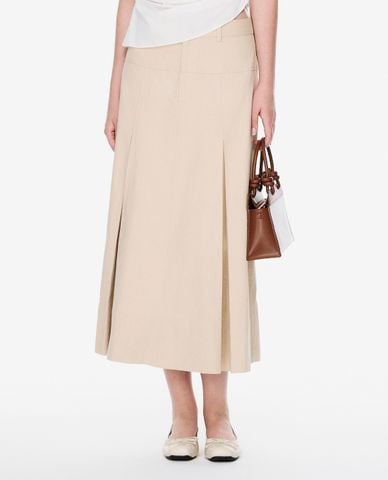  GIGI - Chân váy phom suông midi hiện đại 