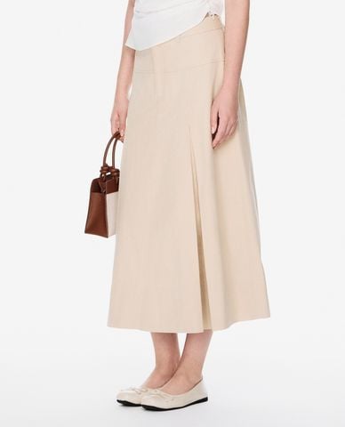  GIGI - Chân váy phom suông midi hiện đại 