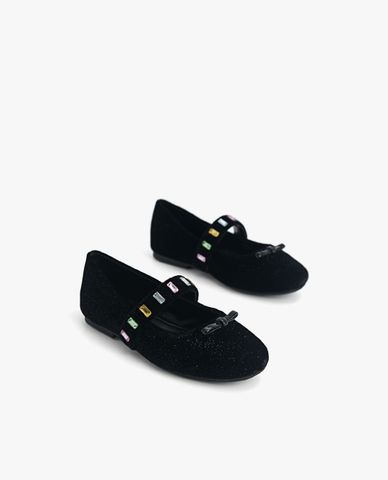  PEDRO - Giày búp bê trẻ em đính đá nổi bật 