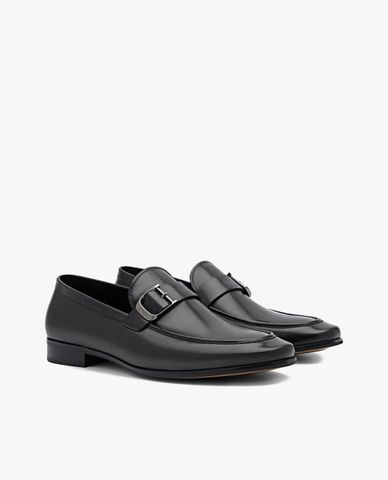  PEDRO - Giày tây nam mũi nhọn Helix Leather Loafers 