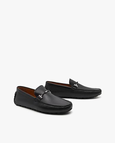  PEDRO - Giày lười nam mũi tròn Suede Leather Moccasins 