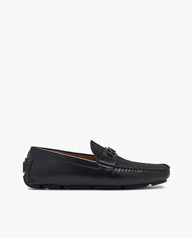  PEDRO - Giày lười nam mũi vuông Icon Leather Moccasins 