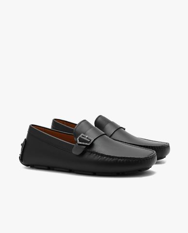  PEDRO - Giày lười nam mũi tròn thanh lịch Taper Leather 