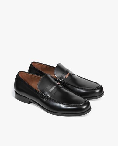  PEDRO - Giày mọi nam da bóng Burnished 