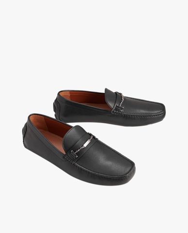  PEDRO - Giày lười nam Square Toe Leather 