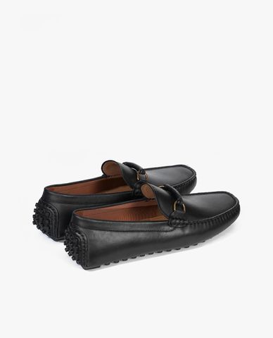  PEDRO - Giày lười nam Burnished Leather Bit 