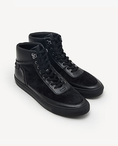  PEDRO - Giày boots nam cổ cao da lộn 