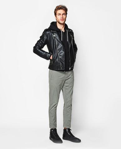  PEDRO - Giày boots nam cổ cao da lộn 