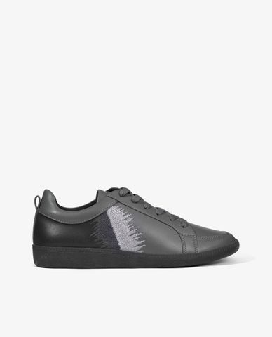  PEDRO - Giày sneaker nam da phối dây buộc Lace Up 