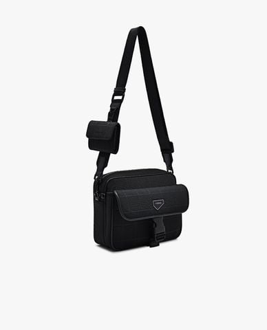  PEDRO - Túi đeo chéo nam phom chữ nhật Taper Compact 