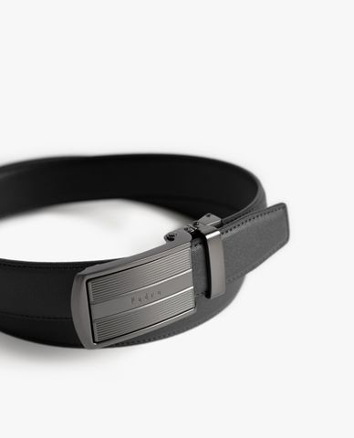  PEDRO - Thắt lưng nam da bản vừa thời trang Statement Buckle 