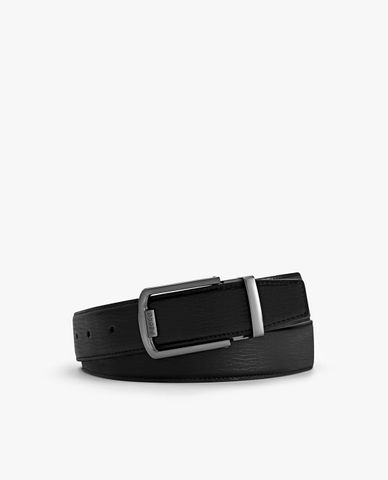  PEDRO - Thắt lưng nam bản vừa khóa kim loại Textured 