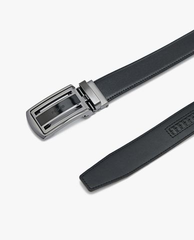  PEDRO - Thắt lưng nam bản vừa Embossed Leather Automatic 