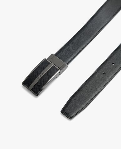  PEDRO - Thắt lưng nam bản vừa Embossed Leather Reversible Tang 