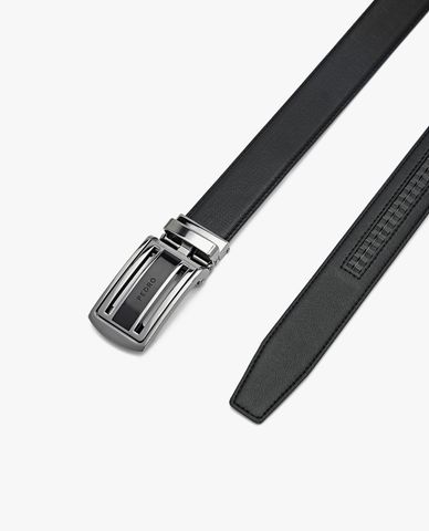  PEDRO - Thắt lưng nam bản vừa Embossed Leather Automatic 