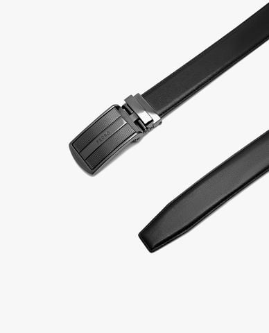  PEDRO - Thắt lưng nam bản vừa Embossed Leather Automatic 