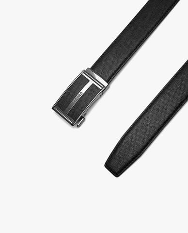  PEDRO - Thắt lưng nam bản vừa Embossed Leather Automatic 