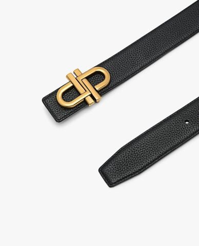  PEDRO - Thắt lưng nam bản vừa Icon Leather Reversible Tang 