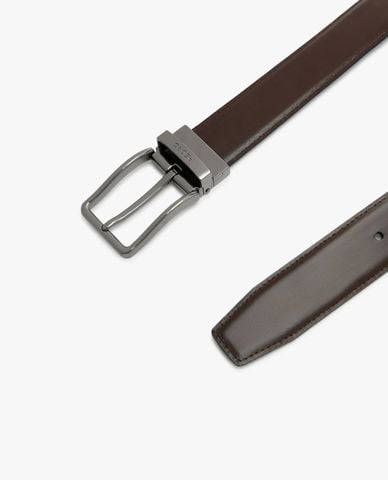  PEDRO - Thắt lưng nam bản vừa Embossed Leather Reversible 