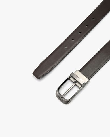  PEDRO - Thắt lưng nam bản vừa Leather Reversible Pin 