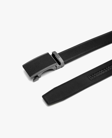  PEDRO - Thắt lưng nam bản vừa Embossed Leather Automatic 