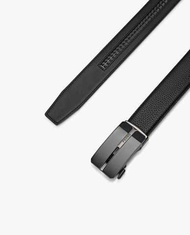  PEDRO - Thắt lưng nam bản vừa Embossed Leather Automatic 
