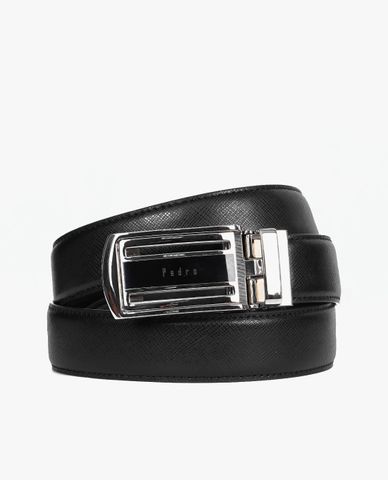  PEDRO - Thắt lưng nam da Embossed Leather Automatic 