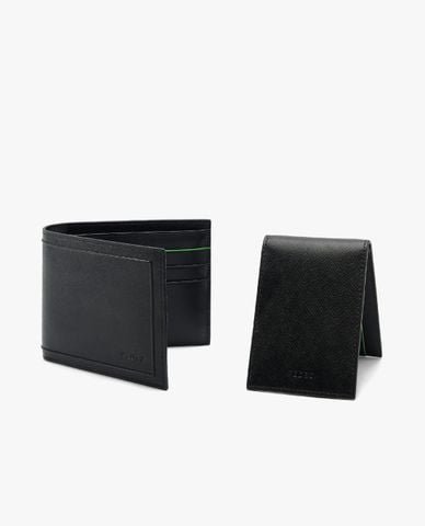  PEDRO - Ví nam dáng ngắn gập đôi Saffiano Leather Bi Fold 