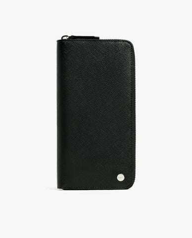  PEDRO - Ví nam dáng dài Embossed Leather Zip Around 