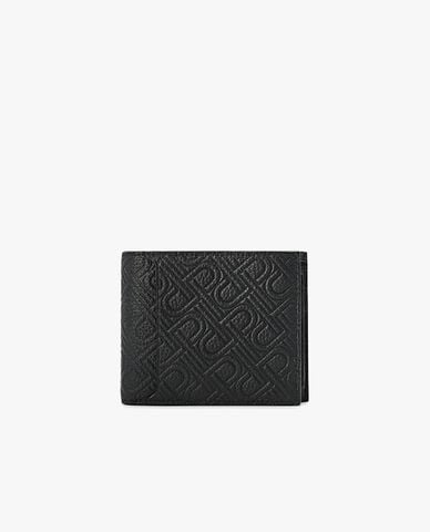  PEDRO - Ví nam dáng ngắn Embossed Leather Bi-Fold 