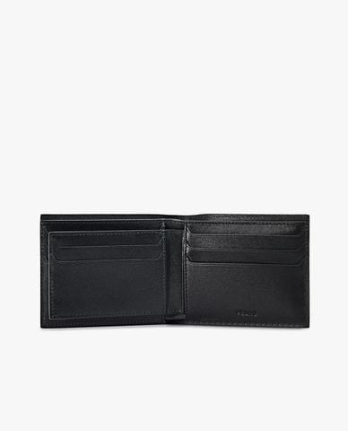  PEDRO - Ví nam dáng ngắn Embossed Leather Bi-Fold 