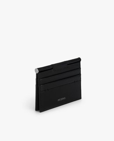  PEDRO - Ví nam đựng thẻ Textured Leather Flat 