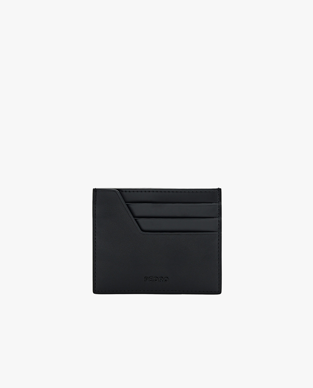 PEDRO - Ví đựng thẻ nam chữ nhật Leather