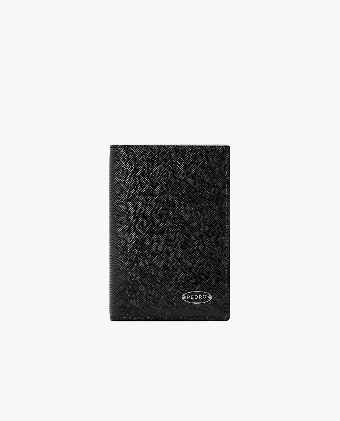 PEDRO - Ví đựng thẻ nam dáng gập Embossed Leather