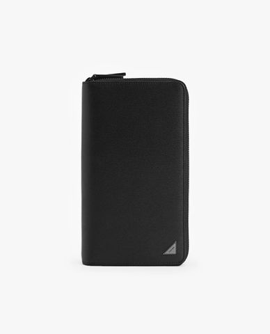  PEDRO - Ví nam da phom chữ nhật dáng dài phối zip Leather Travel Organiser 