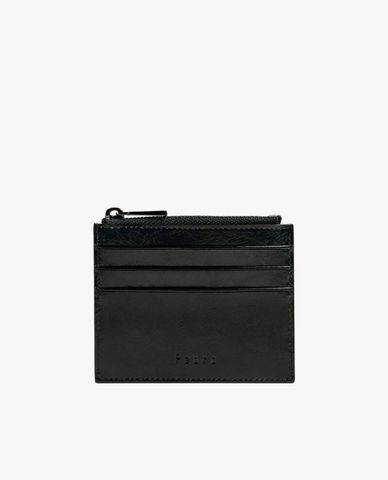  PEDRO - Ví đựng name card nam Leather Zipped 