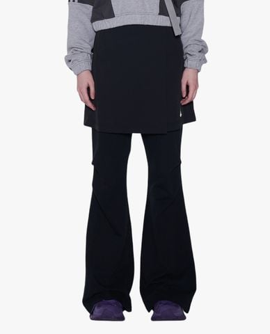  NERDY - Set quần ống loe kèm chân váy mini cá tính Skirt Layered 