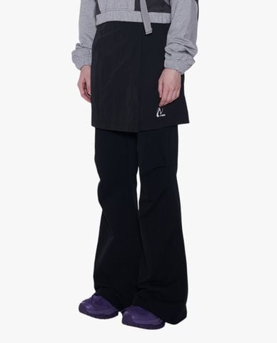  NERDY - Set quần ống loe kèm chân váy mini cá tính Skirt Layered 