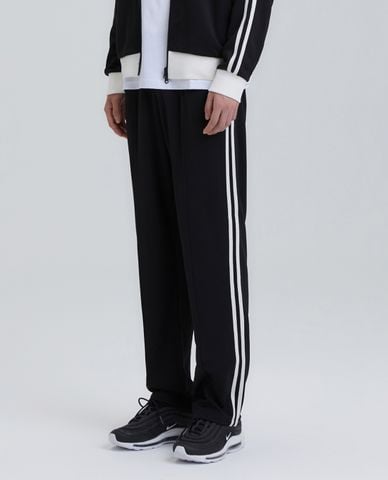  NERDY - Quần dài unisex ống rộng lưng thun Classic Ny Track 