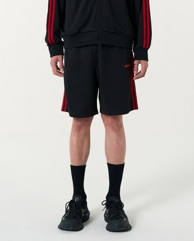  NERDY - Quần short unisex ống rộng lưng thun NY Track 