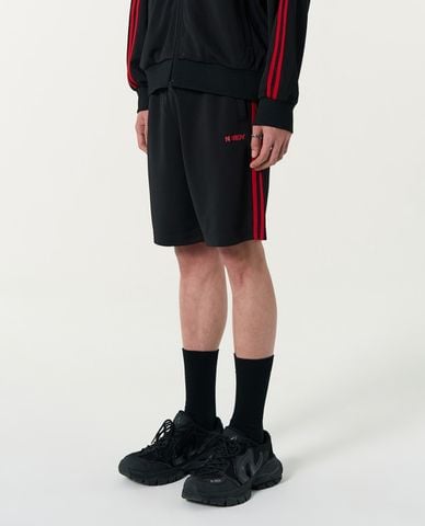  NERDY - Quần short unisex ống rộng lưng thun NY Track 