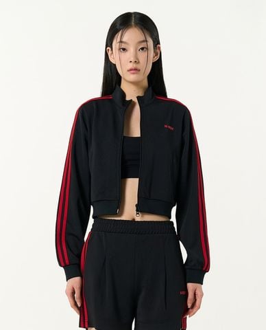  NERDY - Áo khoác thể thao nữ cổ trụ tay dài NY 