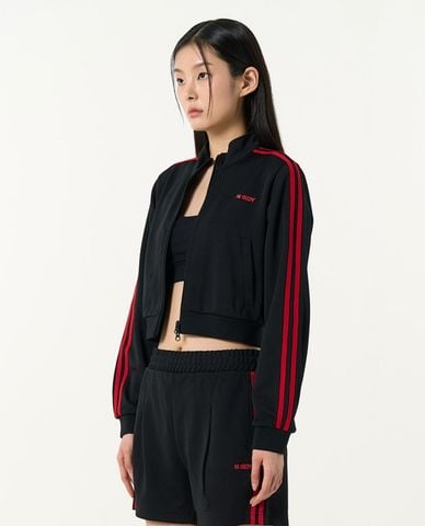  NERDY - Áo khoác thể thao nữ cổ trụ tay dài NY 