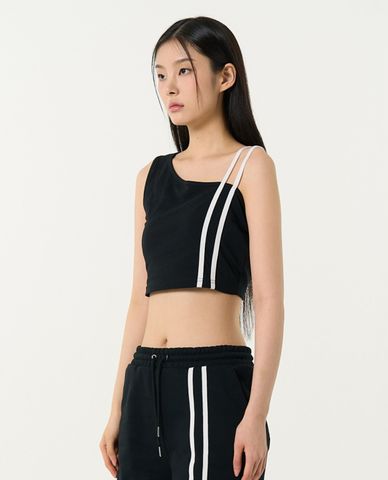  NERDY - Áo croptop nữ sát nách NY One Shoulder 