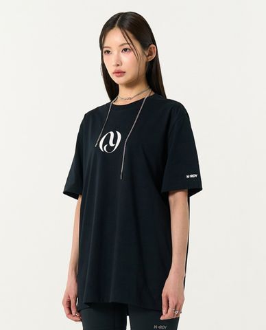  NERDY - Áo thun unisex cổ tròn tay ngắn Symbol Logo 