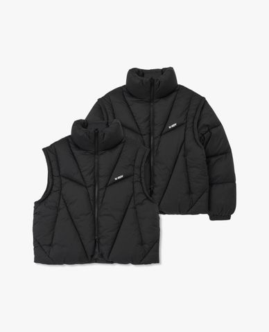  NERDY - Áo khoác phao unisex Fragment Detachable Puffer 