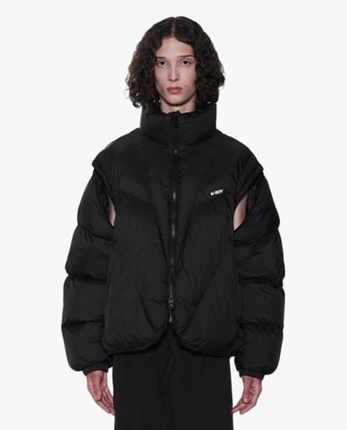  NERDY - Áo khoác phao unisex Fragment Detachable Puffer 