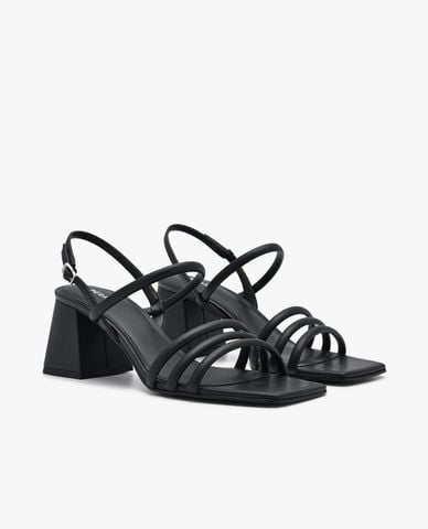  PEDRO - Giày sandals cao gót nữ mũi vuông Strappy 